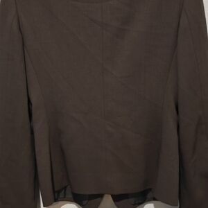 Blazer brown old money classic
